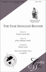 Star Spangled Banner SSA choral sheet music cover